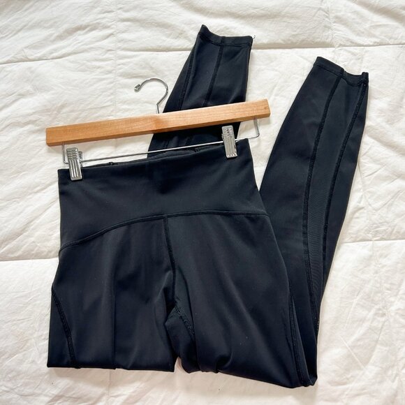 Lululemon Swift Speed High-Rise Tight 25” Black Workout Leggings Size 4 - Picture 2 of 5